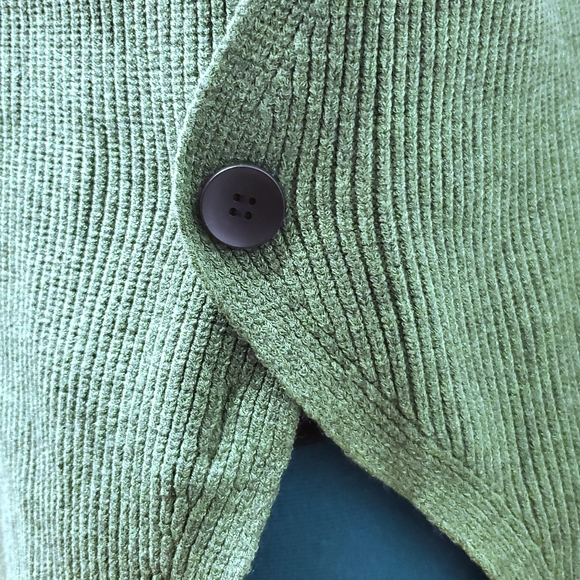 Plus Size Avacado Turtleneck with Split Sides  Plus Size - Picture 7 of 13